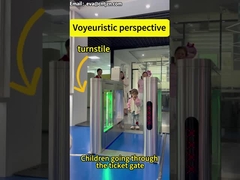 안전하고 재미있게: 아이들을 위한 학교 회전식 출입구!