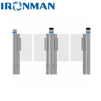 품질  Speed Gate Turnstile with 10mm Acrylic, Swing Turnstile For Hospitals / Hotels 공장