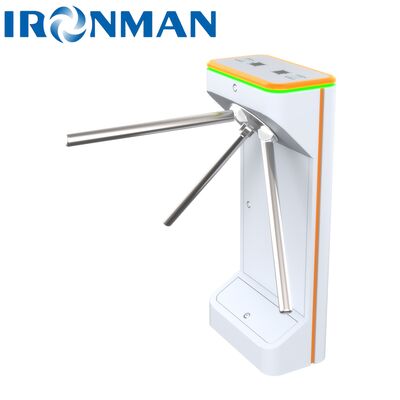 품질  Compact Tripod Turnstile for Tight Spaces Slim Design 3-Arm Access Control Gate for Offices, Schools, Gyms, and High-Traffic Entrances 공장