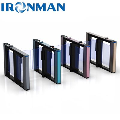 IRONMAN IM.LB.01 빌딩 접근 제어용 다채로운 광학 속도 게이트 턴스틸