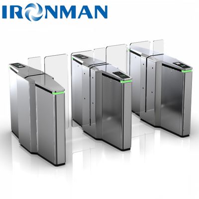 스테인레스 스틸 보안 액세스 제어 터니슬 자동 슬라이딩 장벽 게이트